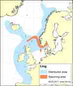 Distribution map ling