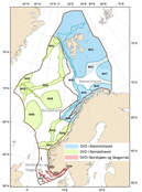 kart over norske havområder 